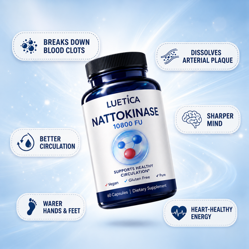 Healthy arteries and healthy circulation - with Nattokinase