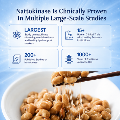 Healthy arteries and healthy circulation - with Nattokinase