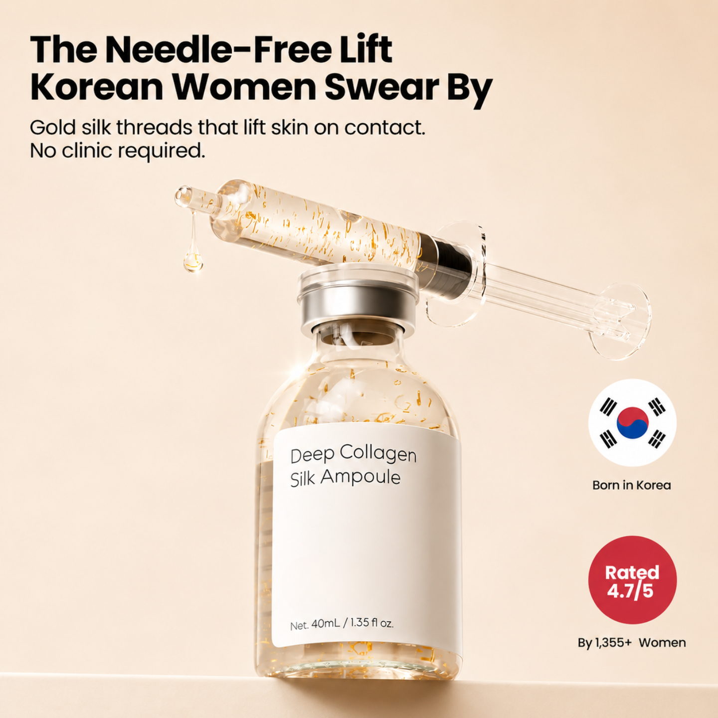 Korean Silk Lifting Peptide Ampoule